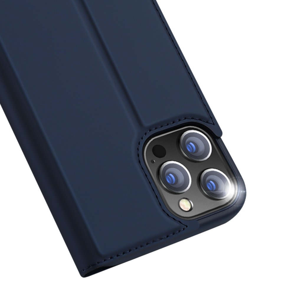 Étui portefeuille Skin Pro Series Apple iPhone 13 Pro, Bleu