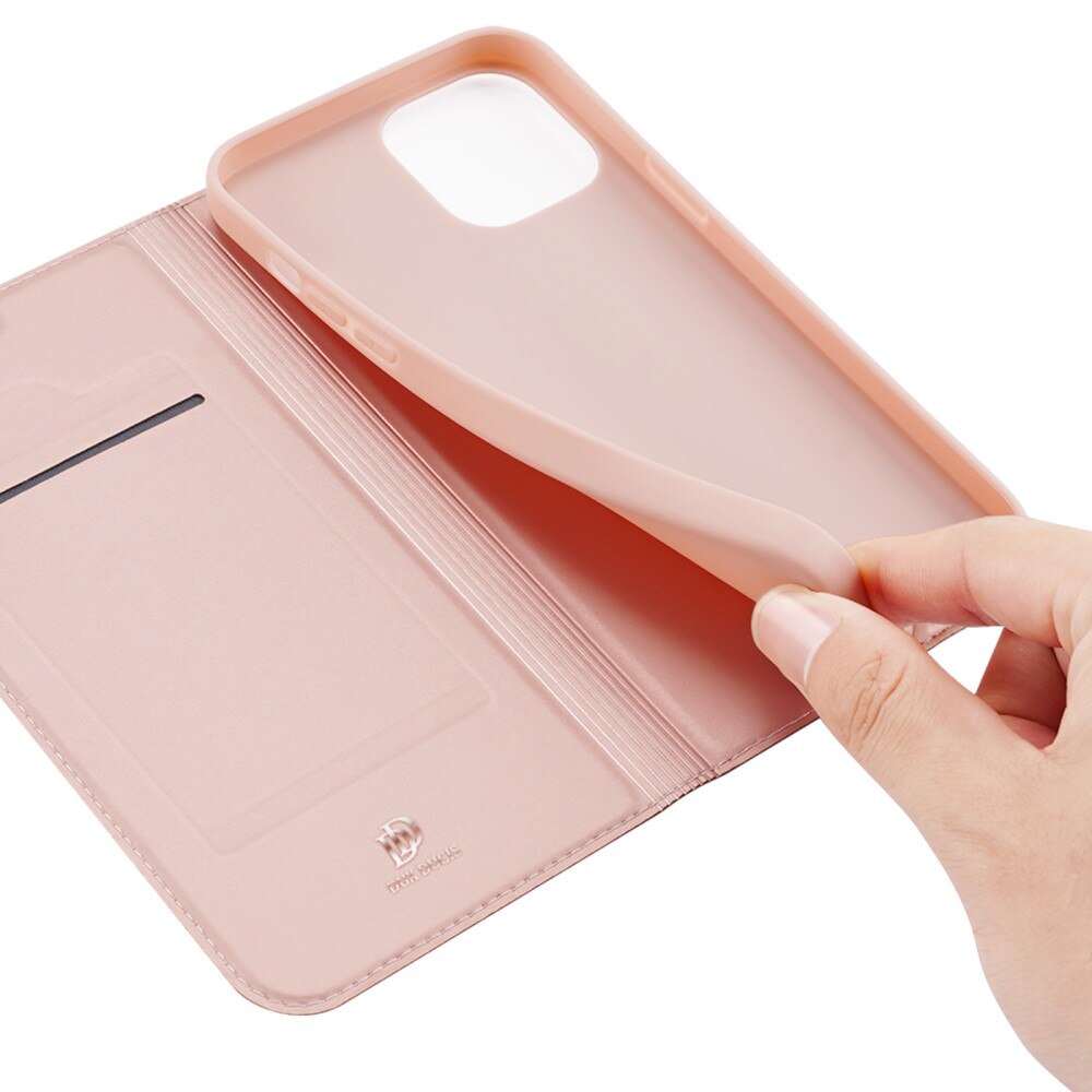 Étui portefeuille Skin Pro Series iPhone 13 Pro Rose Gold