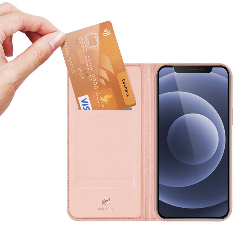 Étui portefeuille Skin Pro Series Apple iPhone 13, Or rose