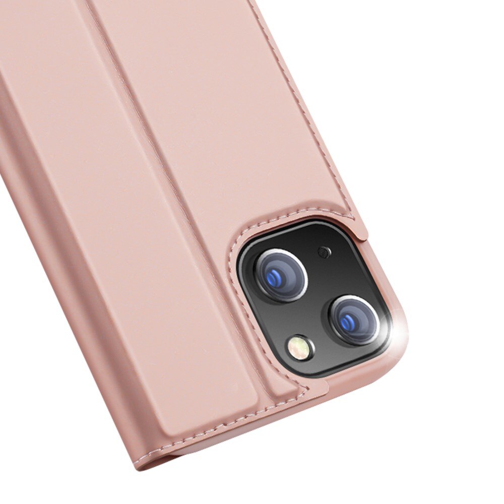 Étui portefeuille Skin Pro Series Apple iPhone 13, Or rose