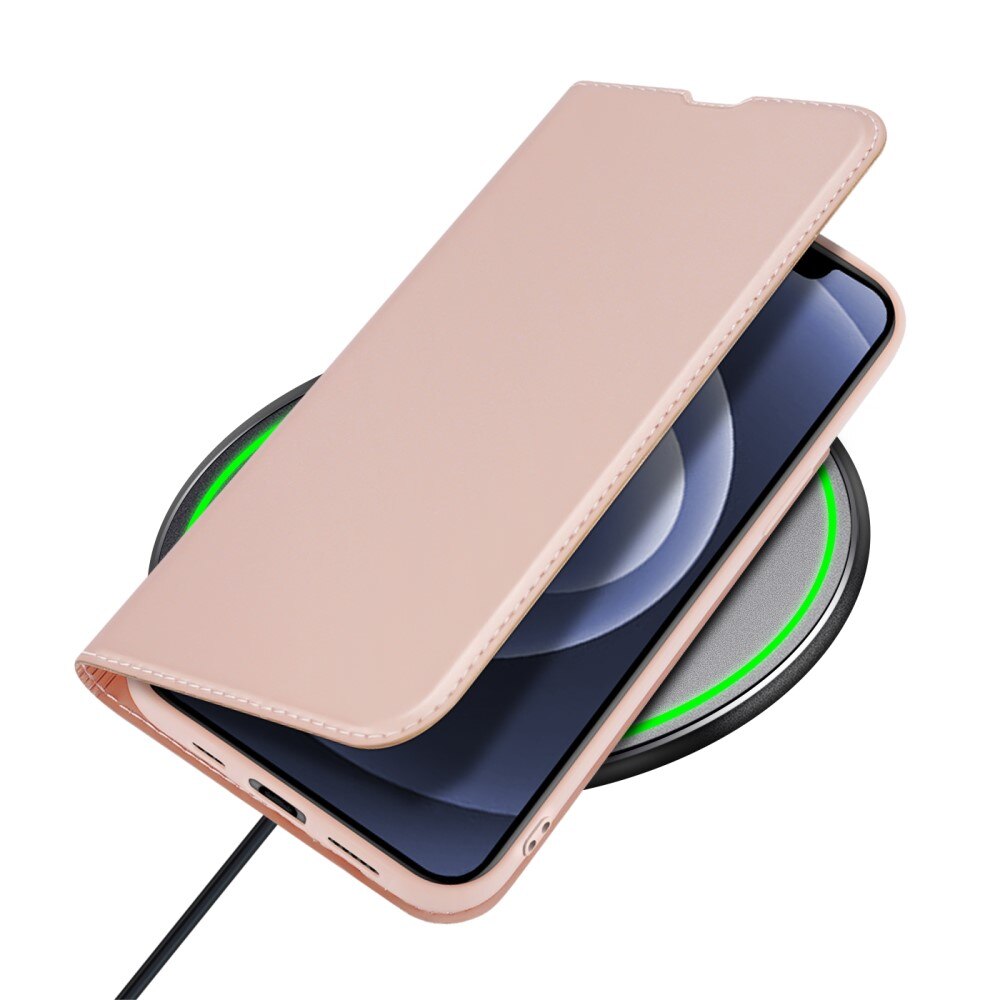 Étui portefeuille Skin Pro Series Apple iPhone 13, Or rose