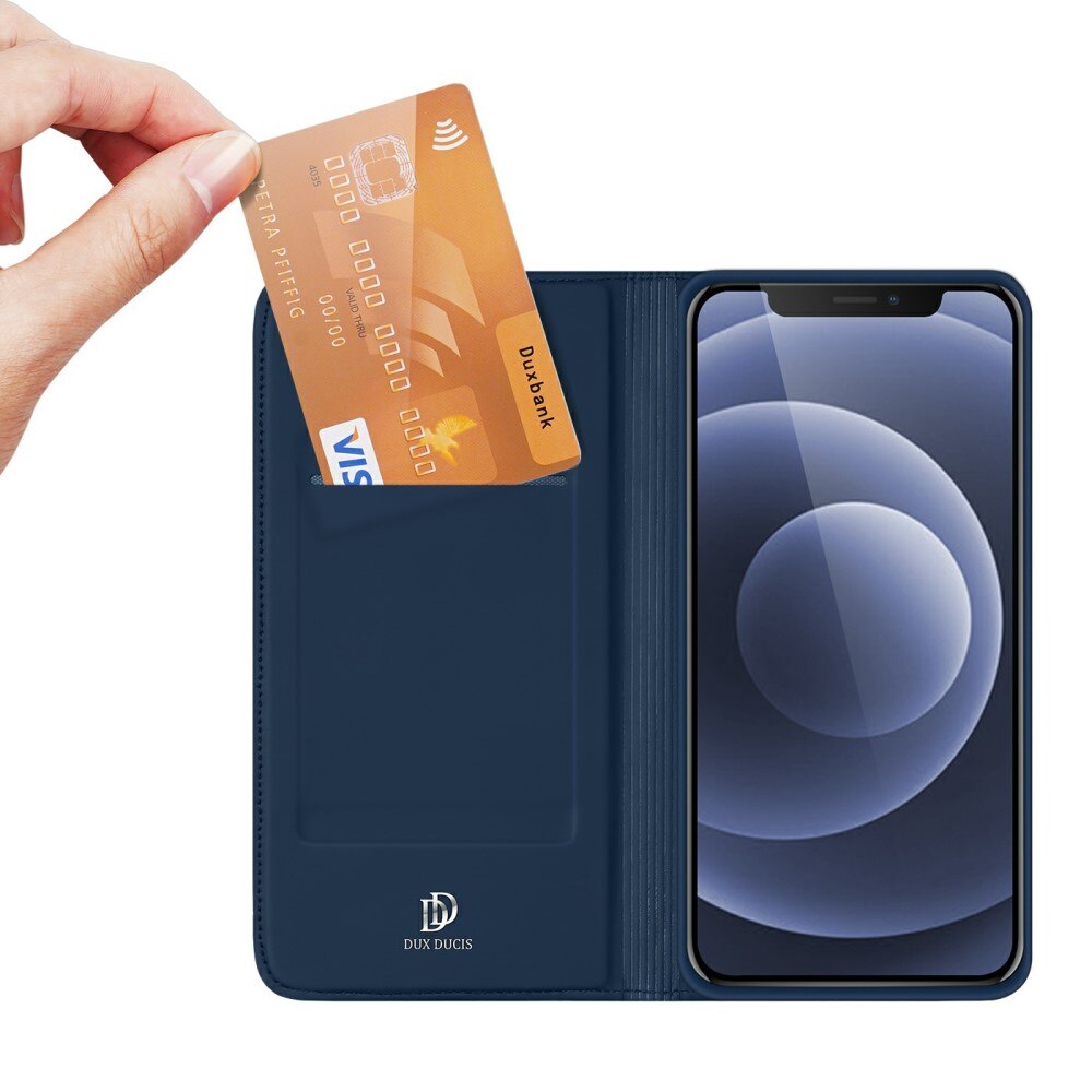 Étui portefeuille Skin Pro Series iPhone 13 Mini Navy