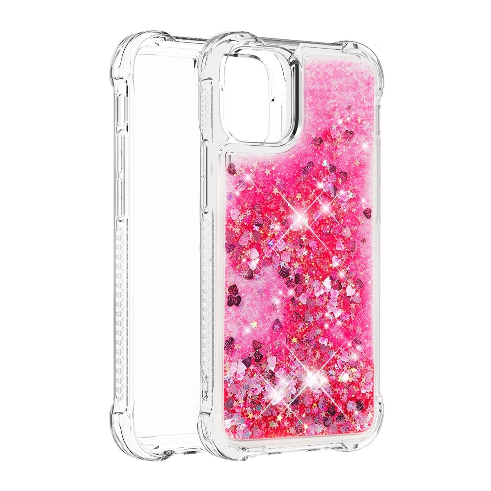 Coque Glitter Powder TPU iPhone 13 Rose