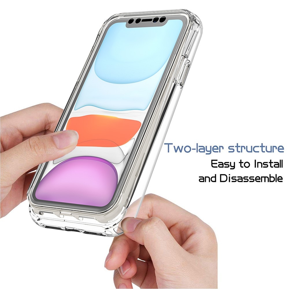 Coque Full Protection iPhone 11, Transparent