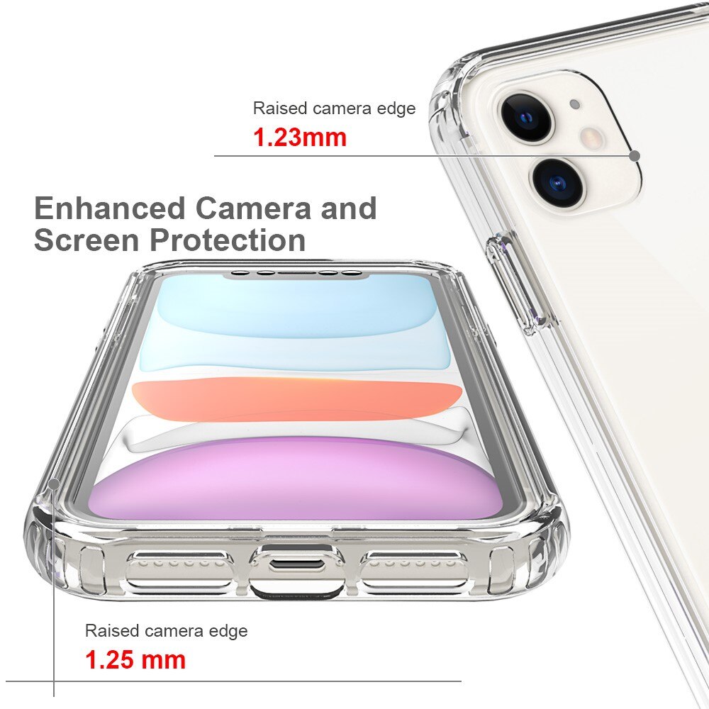 Coque Full Protection iPhone 11, Transparent