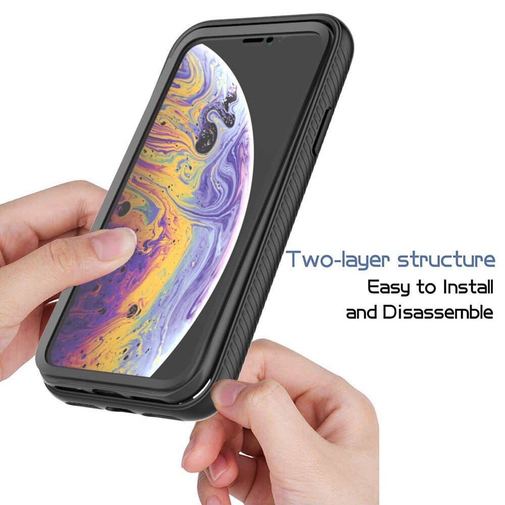 Coque Full Protection iPhone X/XS, Noir