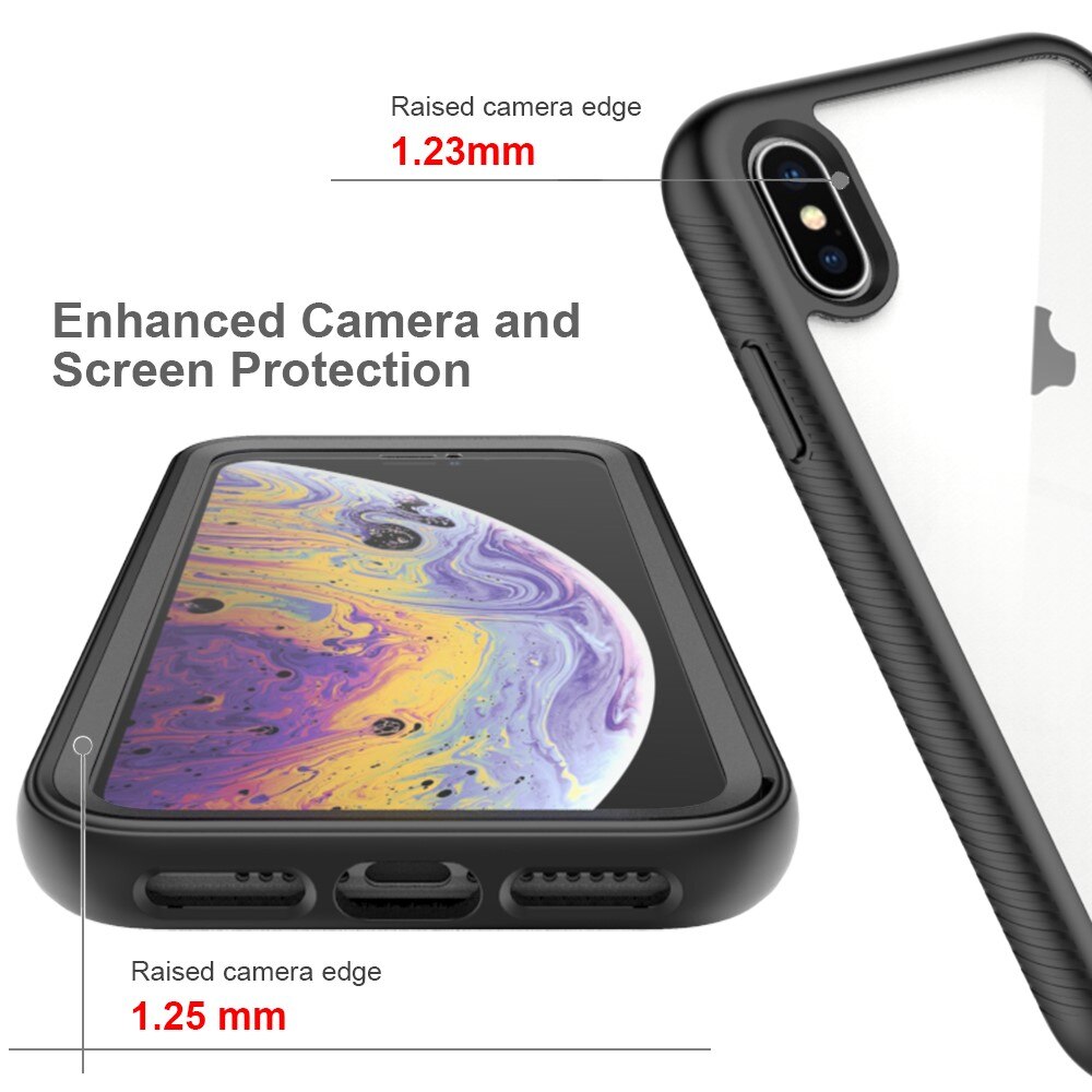 Coque Full Protection iPhone X/XS, Noir