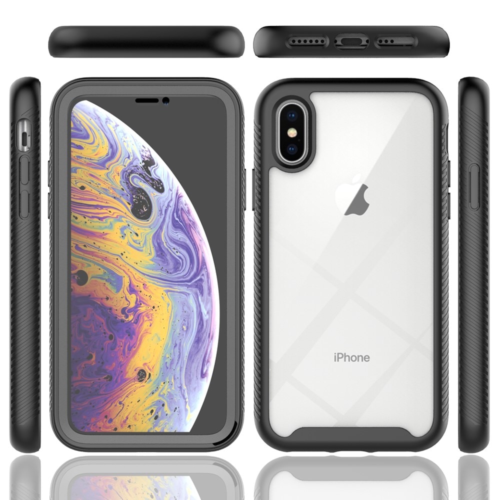 Coque Full Protection iPhone X/XS, Noir