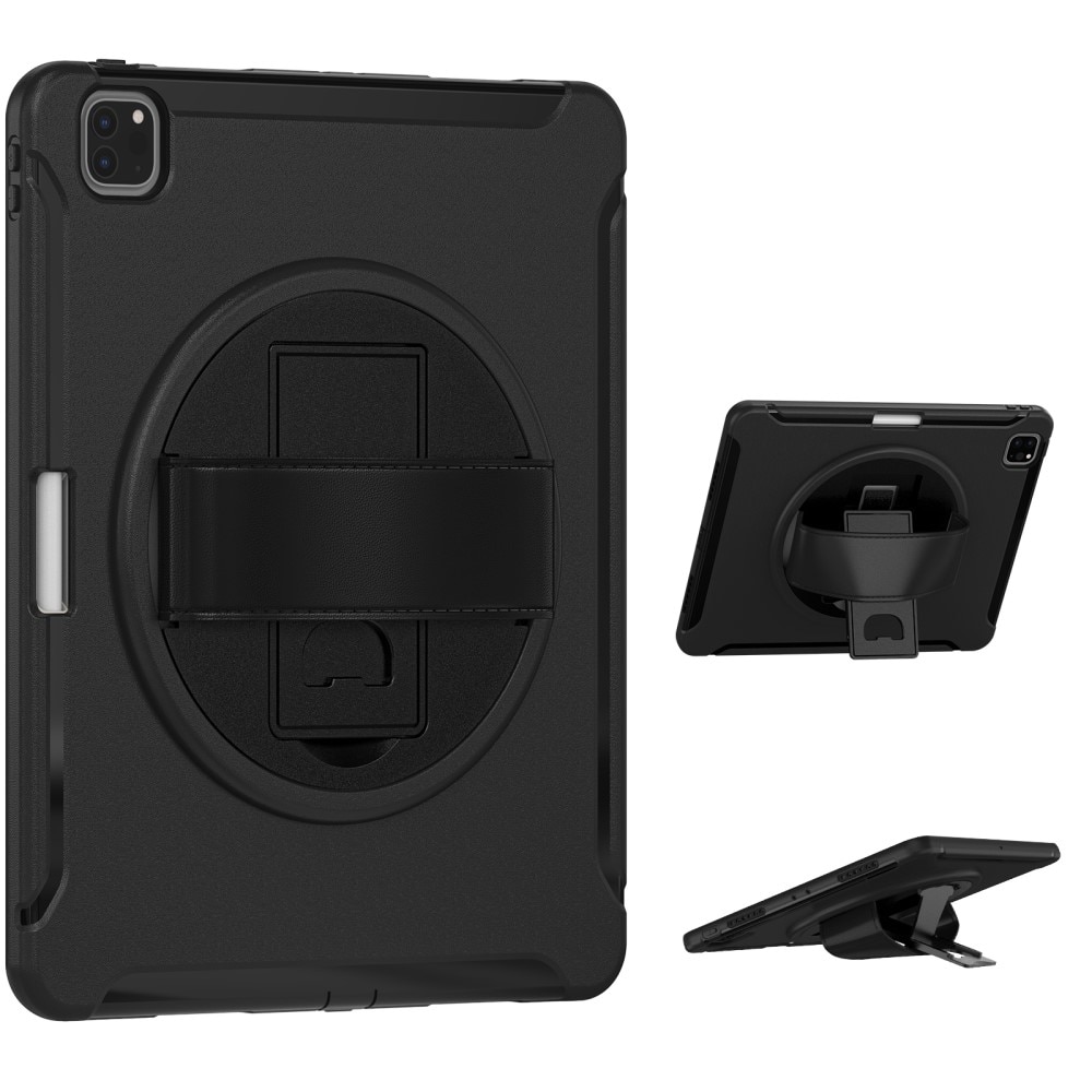 Coque hybride antichoc Apple iPad Air 13 2nd Gen (2025), noir