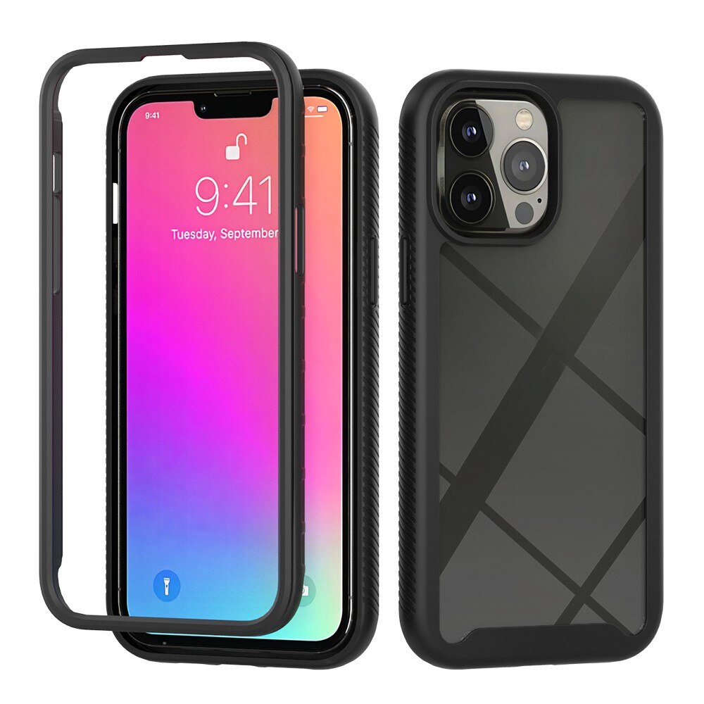 Coque de couverture complète iPhone 13 Pro Max Noir