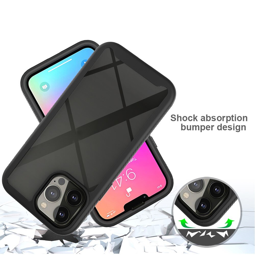 Coque de couverture complète Apple iPhone 13 Pro Max, Noir