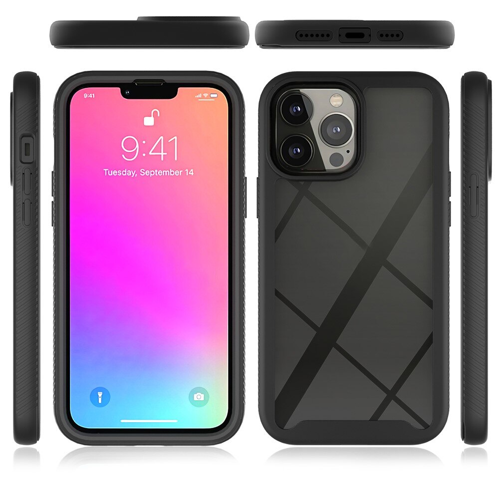 Coque de couverture complète Apple iPhone 13 Pro Max, Noir