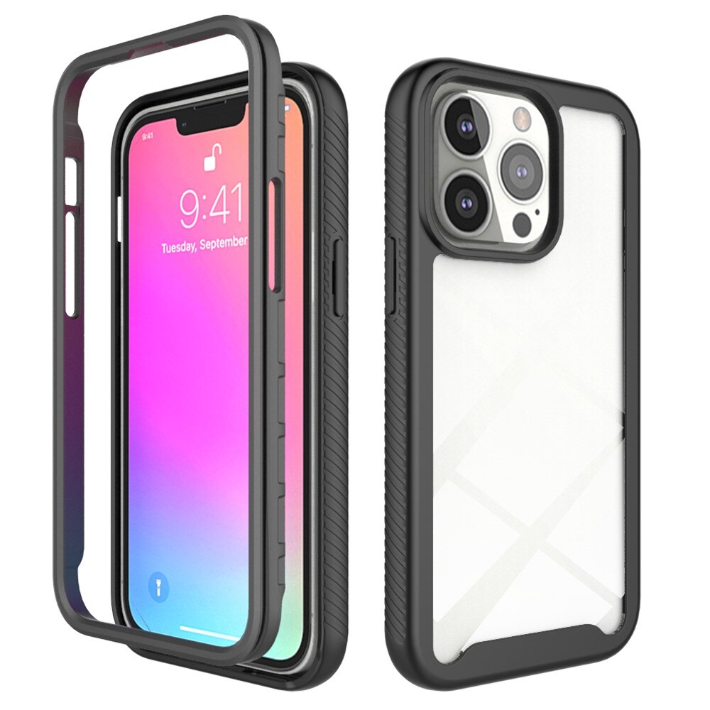 Coque de couverture complète iPhone 13 Pro Noir