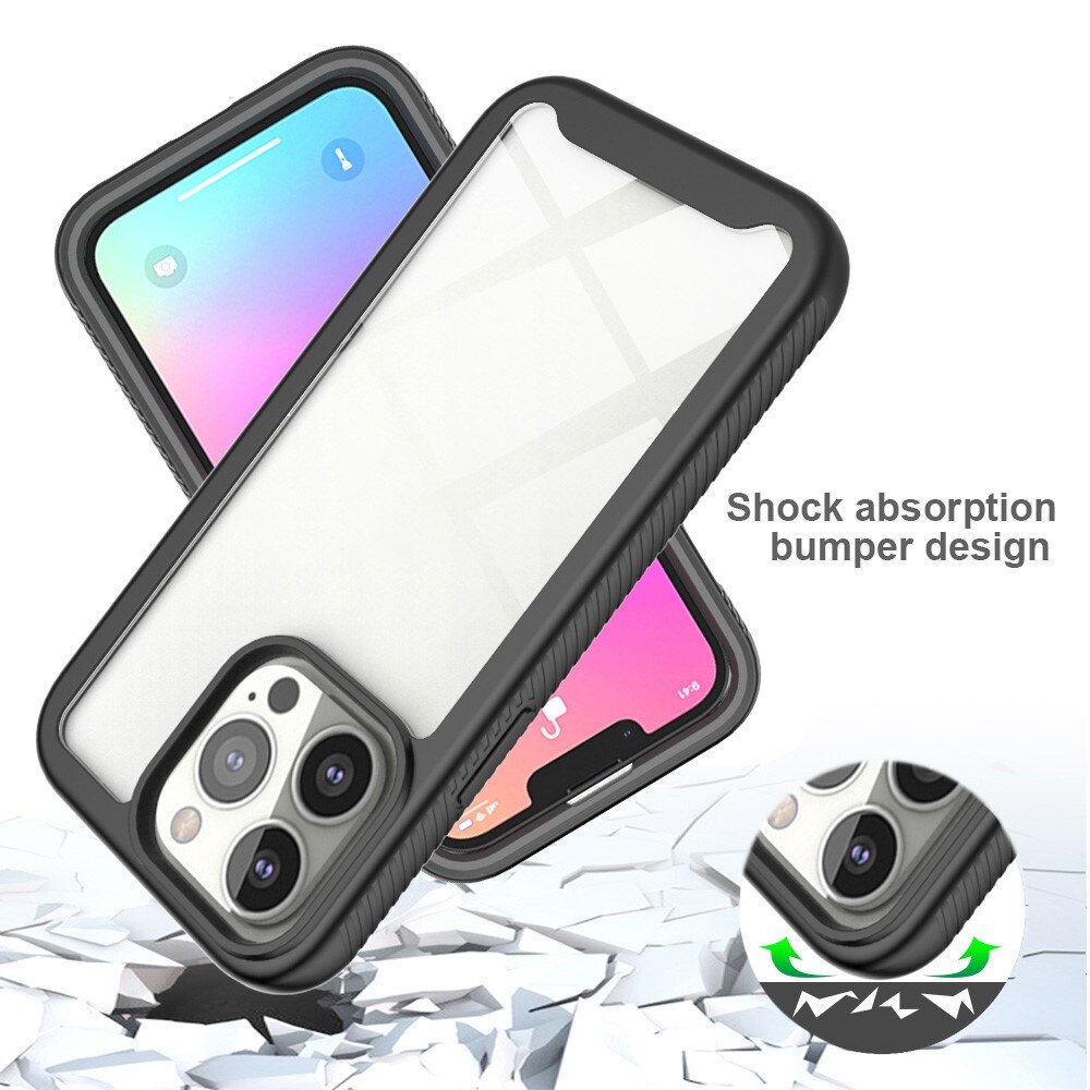 Coque de couverture complète Apple iPhone 13 Pro, Noir