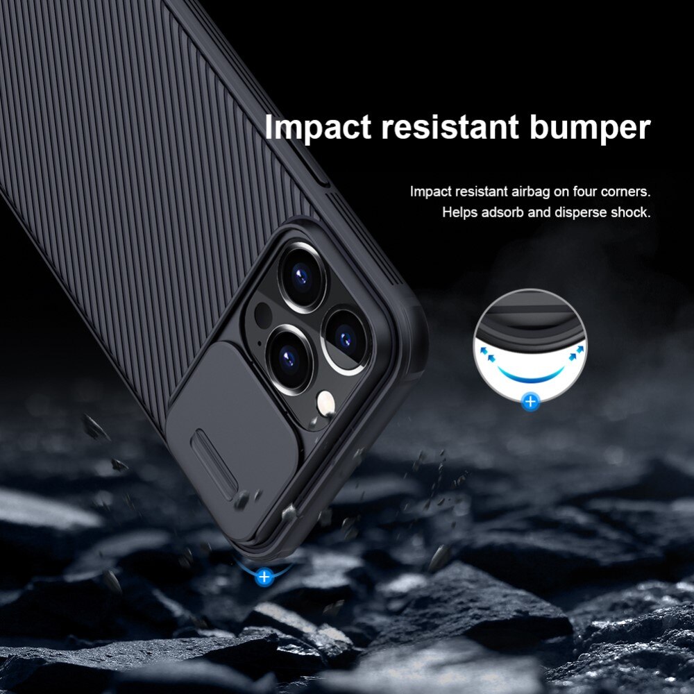 Coque CamShield iPhone 13 Pro Max, Noir