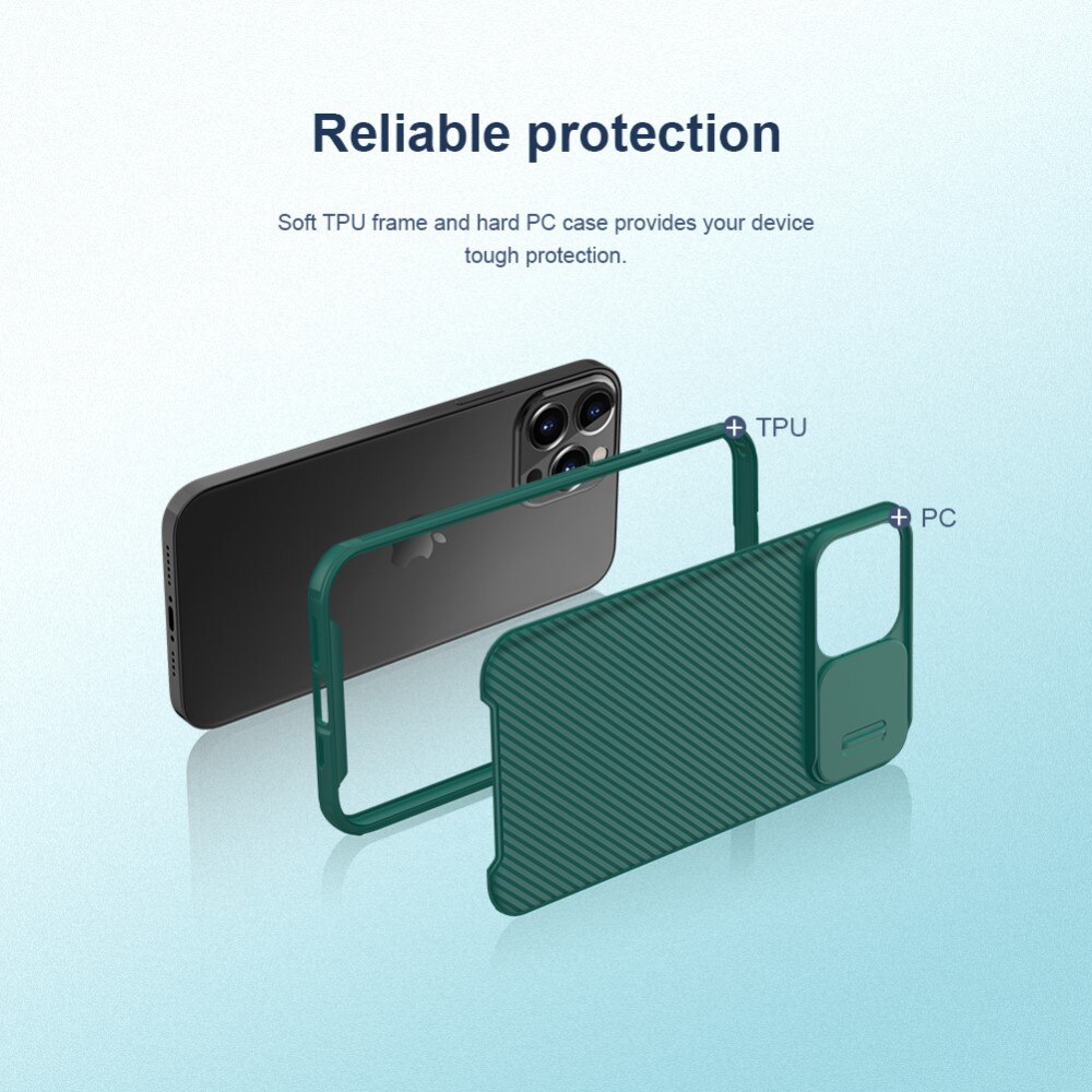 Coque CamShield iPhone 13 Pro Max, Vert