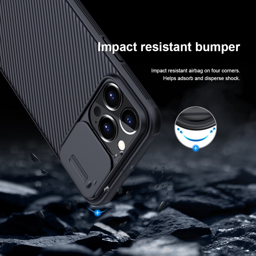 Coque CamShield iPhone 13 Pro, Noir