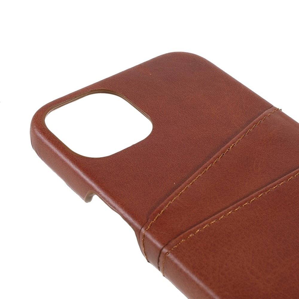 Coque Card Slots iPhone 13 Brown