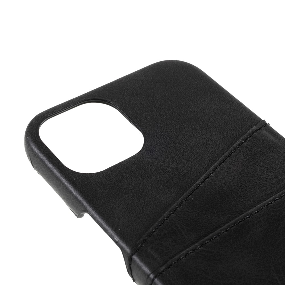Coque Card Slots iPhone 13 Mini, Noir