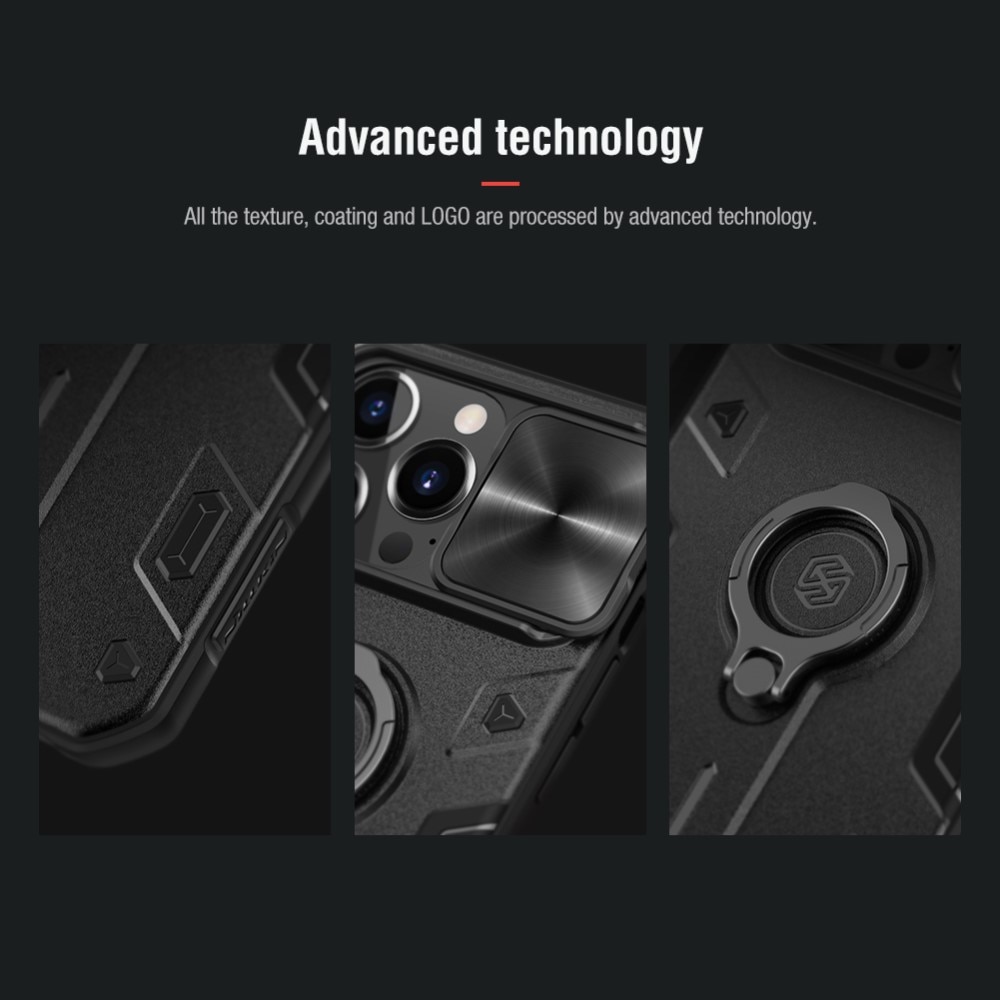 Coque CamShield Armor iPhone 13 Pro Noir
