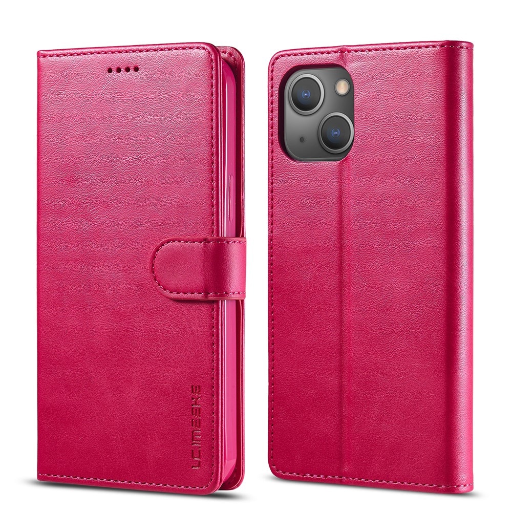 Étui portefeuille iPhone 13 Rose