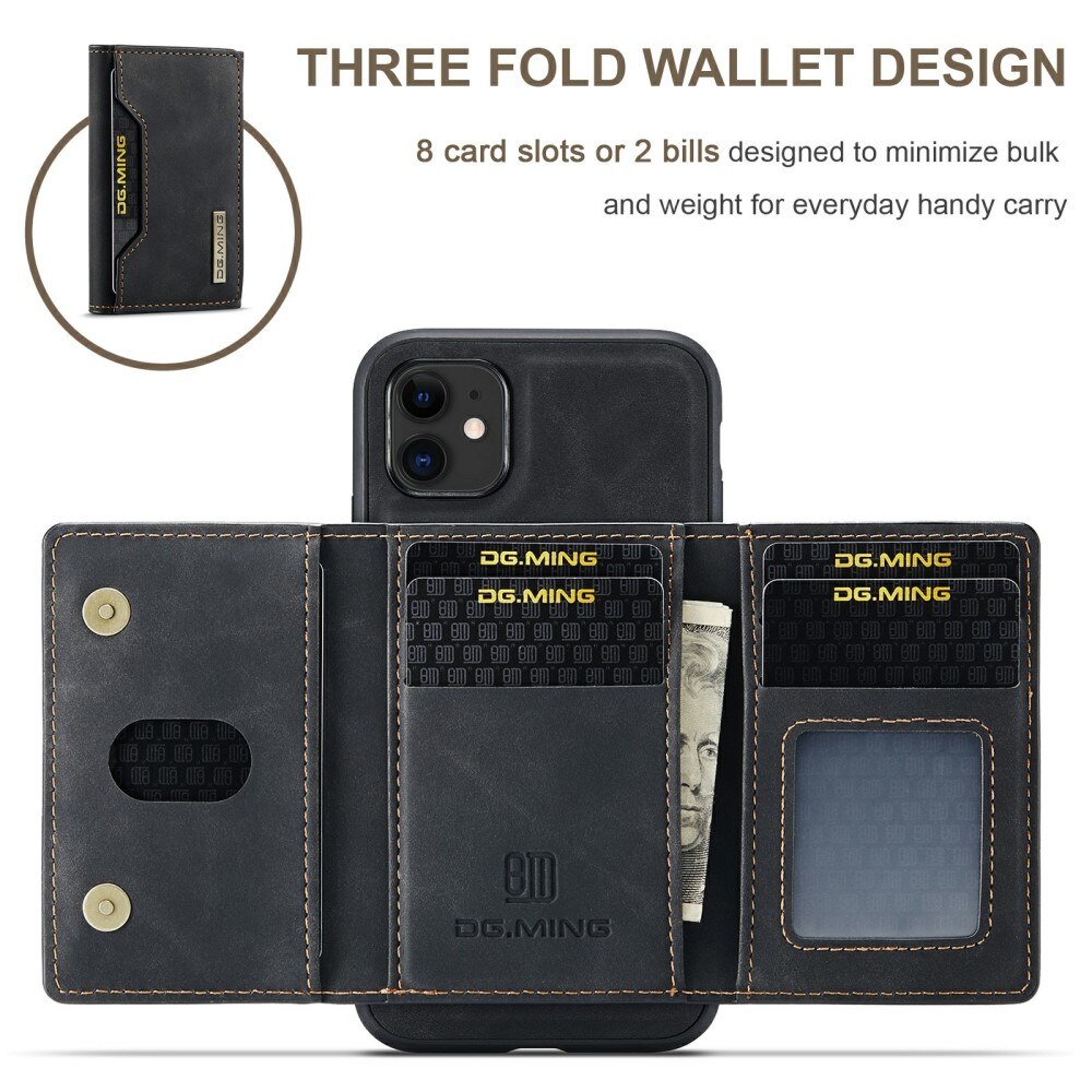 Coque Magnetic Card Slot iPhone 11 Black