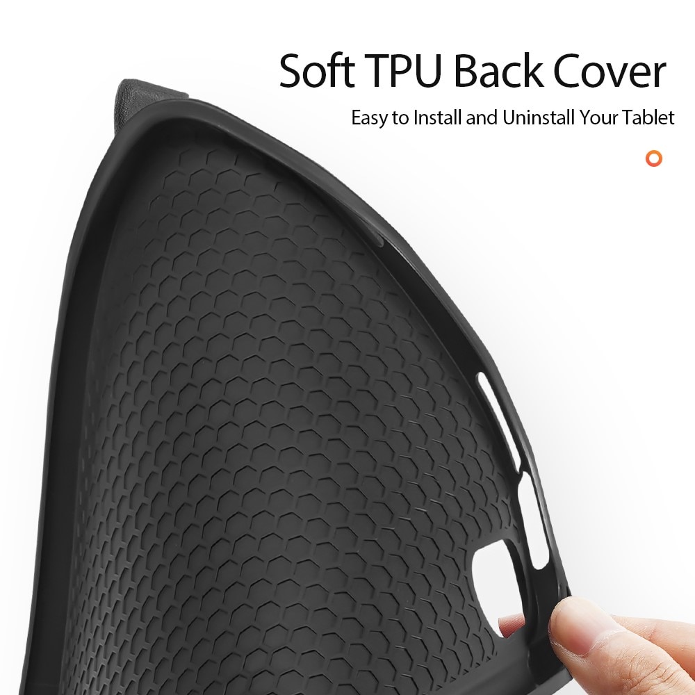 Coque Domo Tri-Fold iPad Mini 6 2021 Black