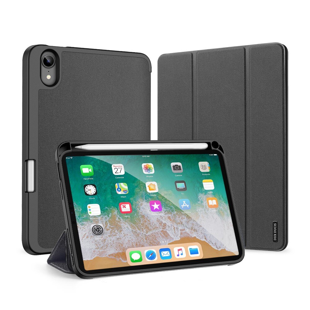 Coque Domo Tri-Fold iPad Mini 6 2021 Black