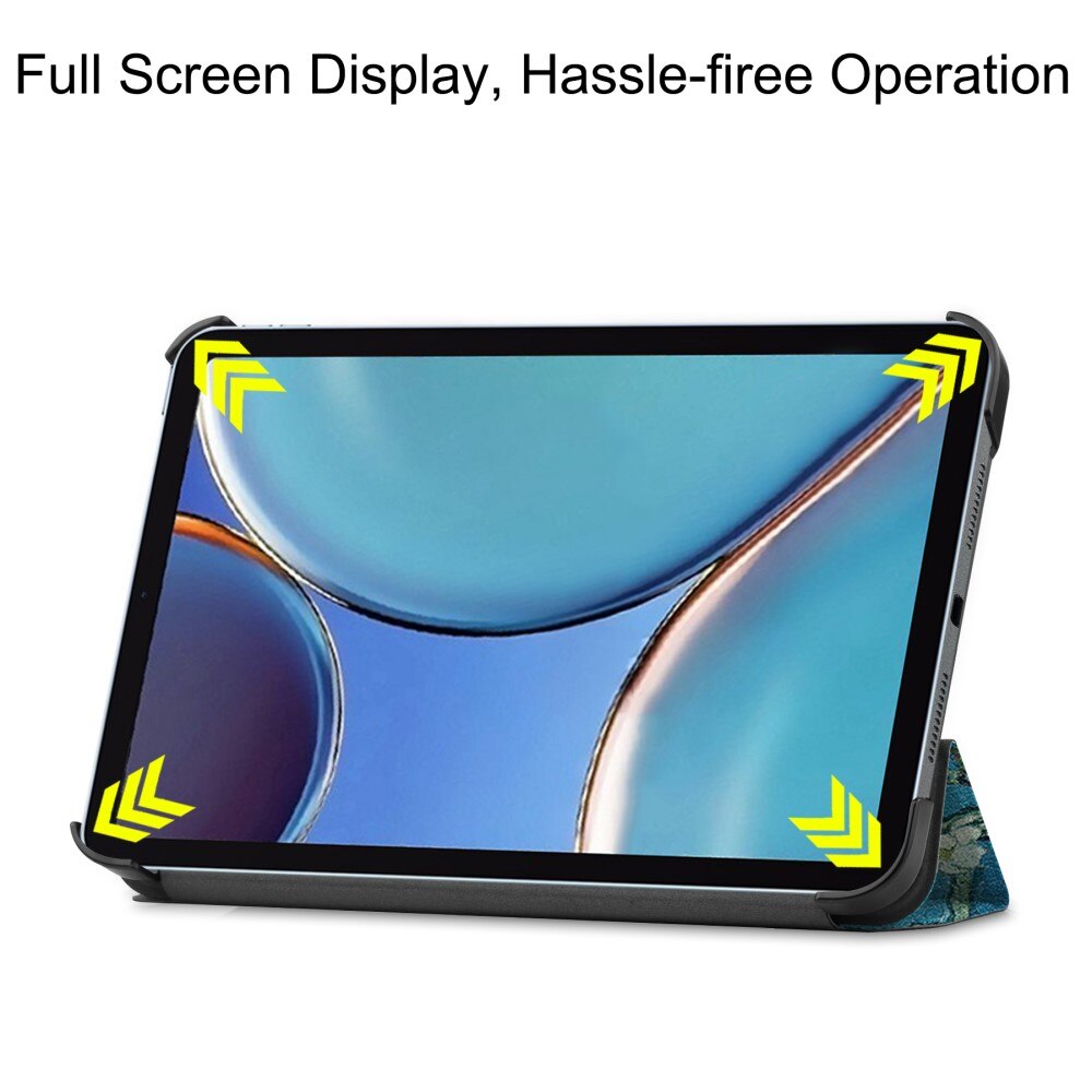 Étui Tri-Fold Apple iPad Mini 7th Gen (2024) Fleurs de cerisier