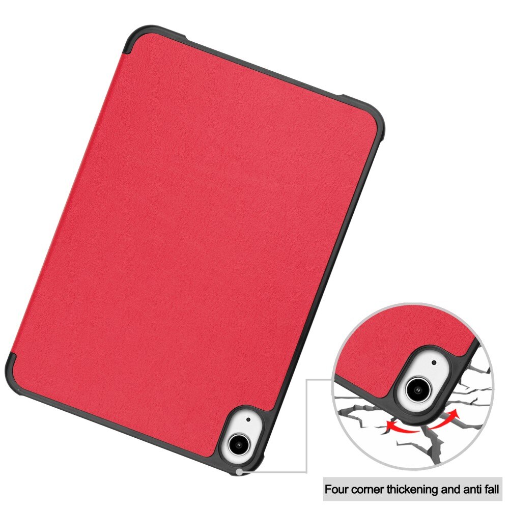 Étui Tri-Fold Apple iPad Mini 6th Gen (2021), Rouge