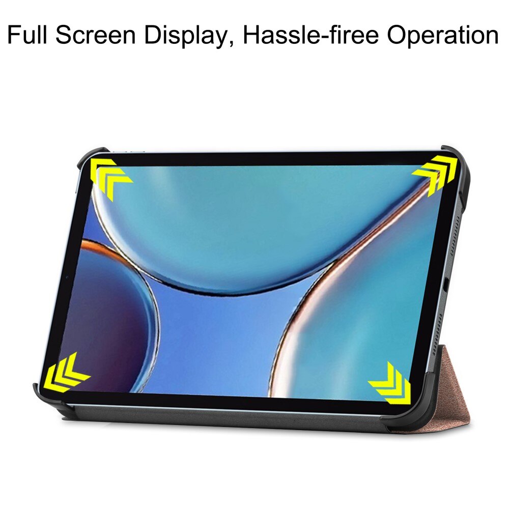 Étui Tri-Fold Apple iPad Mini 6th Gen (2021), Or rose