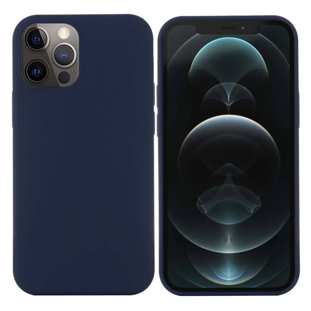 Coque Silicone Magnetic iPhone 13 Dark Blue