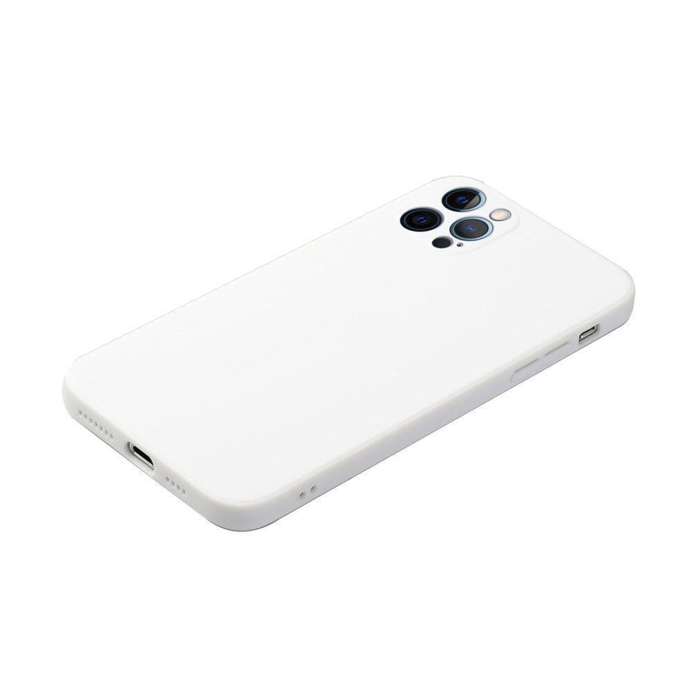 Coque TPU iPhone 13 Pro, Blanc