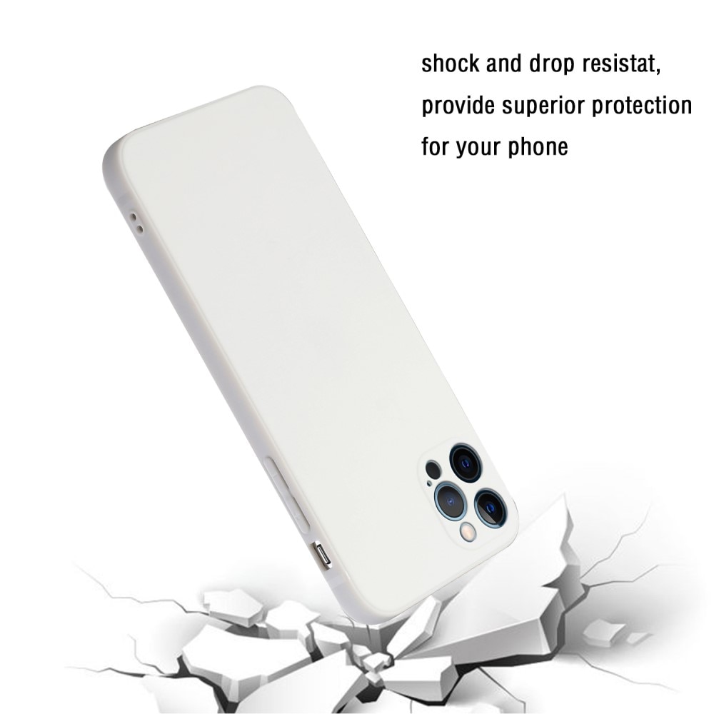 Coque TPU iPhone 13 Pro Blanc