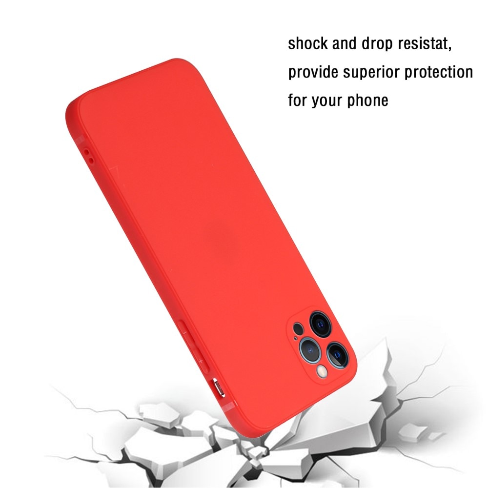 Coque TPU iPhone 13 Pro Rouge