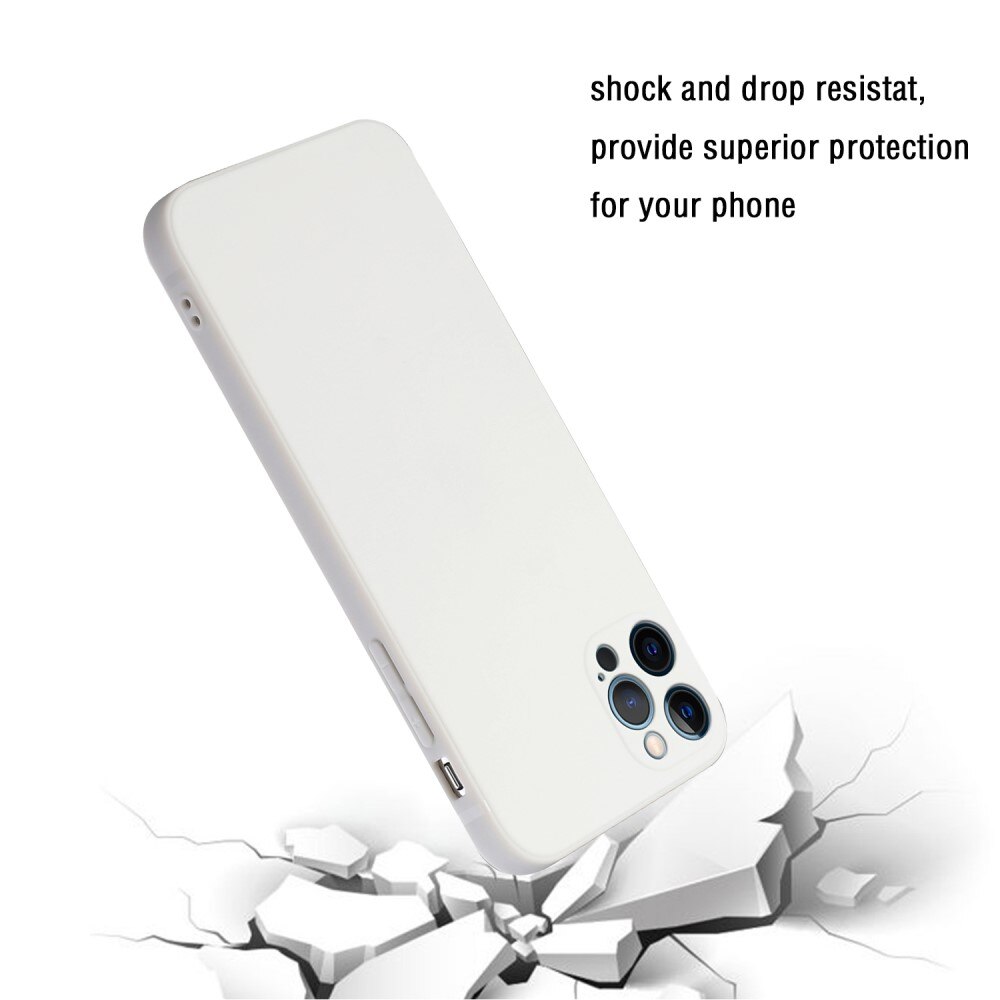 Coque TPU iPhone 13 Pro Max Blanc