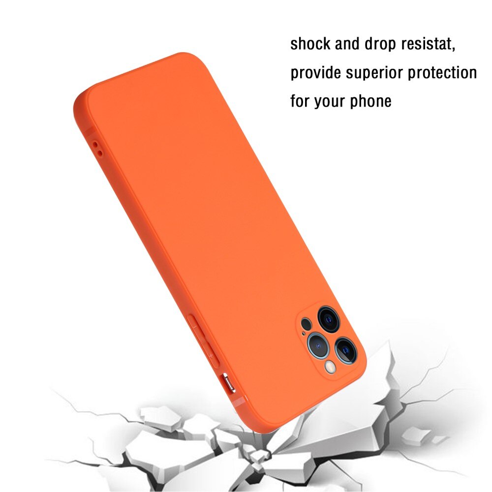 Coque TPU iPhone 13 Pro Max, Orange