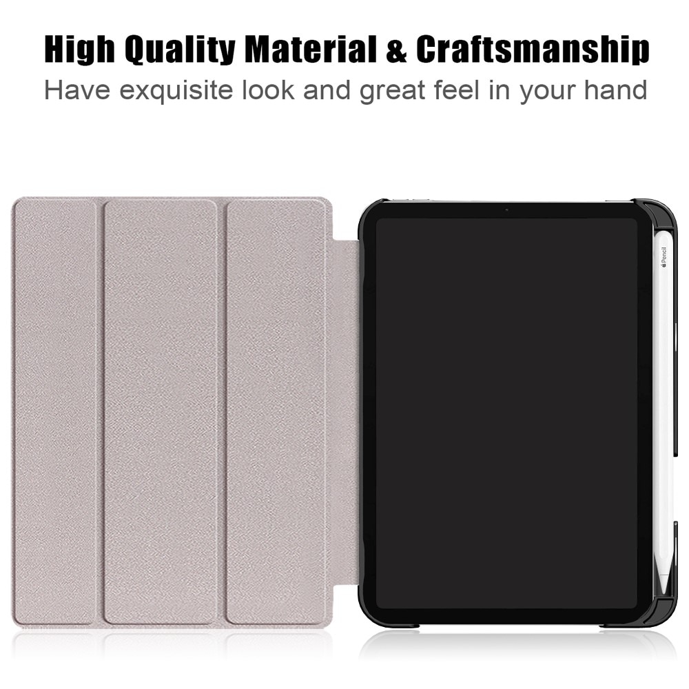 Étui Tri-Fold avec porte-stylo Apple iPad Mini 7th Gen (2024), noir
