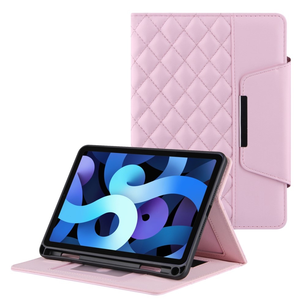 Étui iPad 10.2 7th Gen (2019), Matelassé Rose