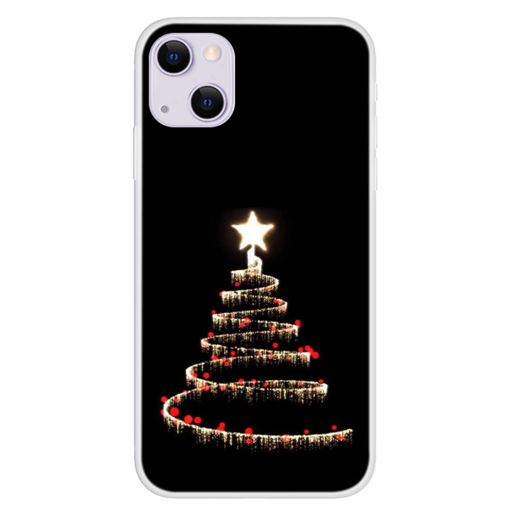 Coque TPU avec Motif de Noël iPhone 13 - Sapin de Noël