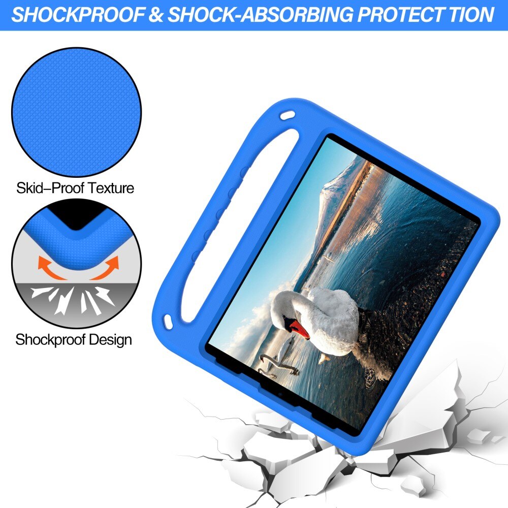 Coque EVA avec poignée pour enfants pour Apple iPad Pro 11 3rd Gen (2021), Bleu