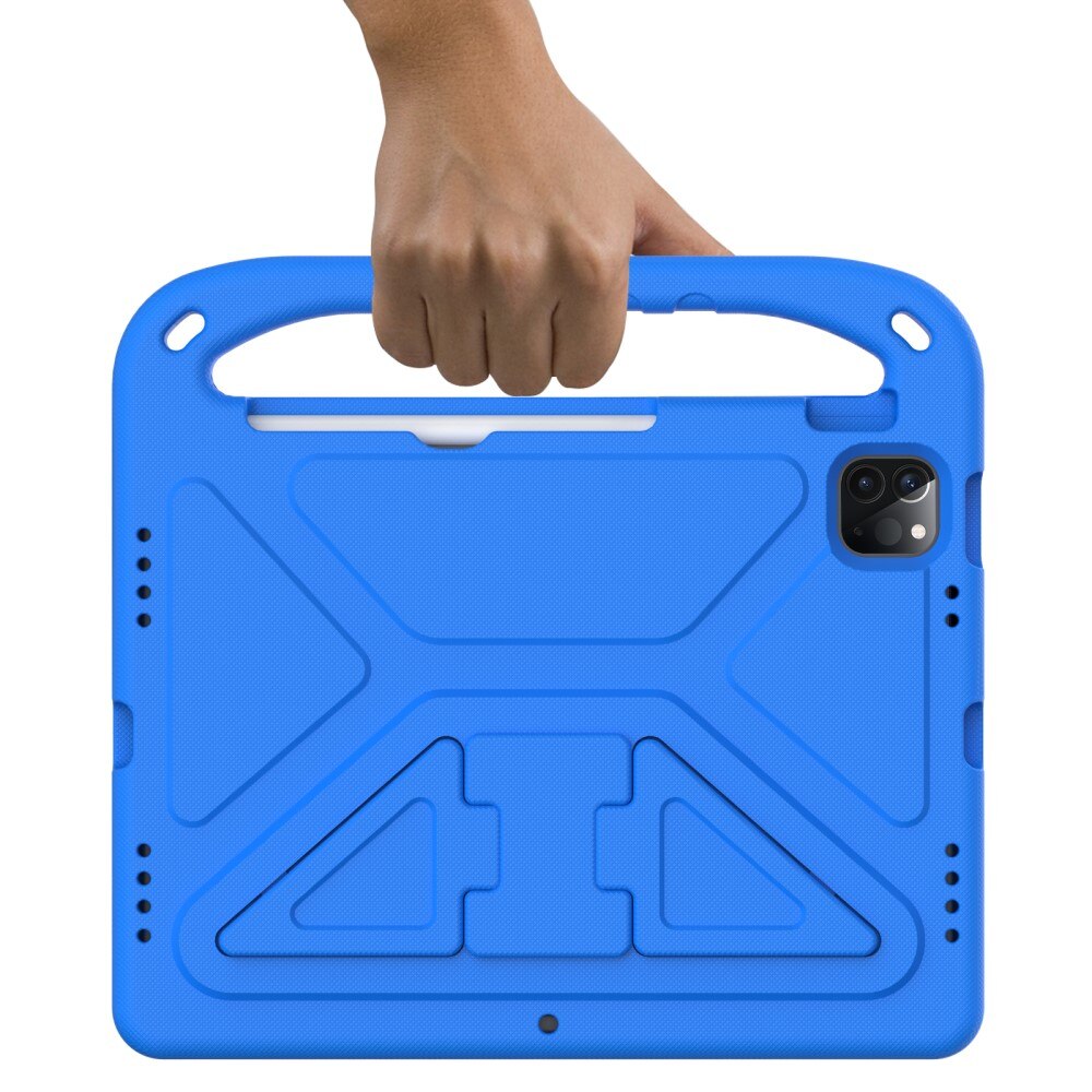 Coque EVA avec poignée pour enfants pour Apple iPad Pro 11 3rd Gen (2021), Bleu