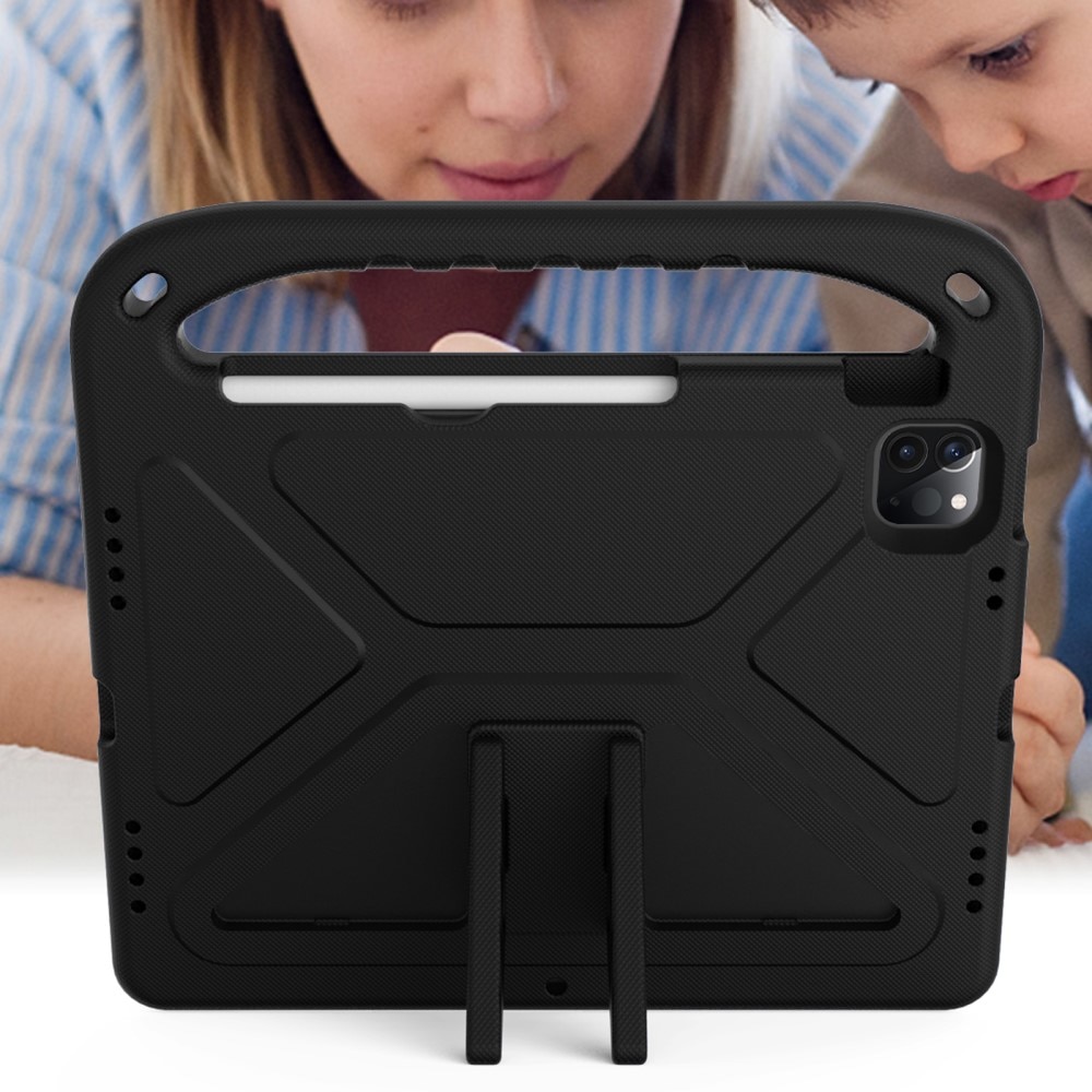Coque EVA avec poignée pour enfants pour iPad Air 10.9 5th Gen (2022), noir