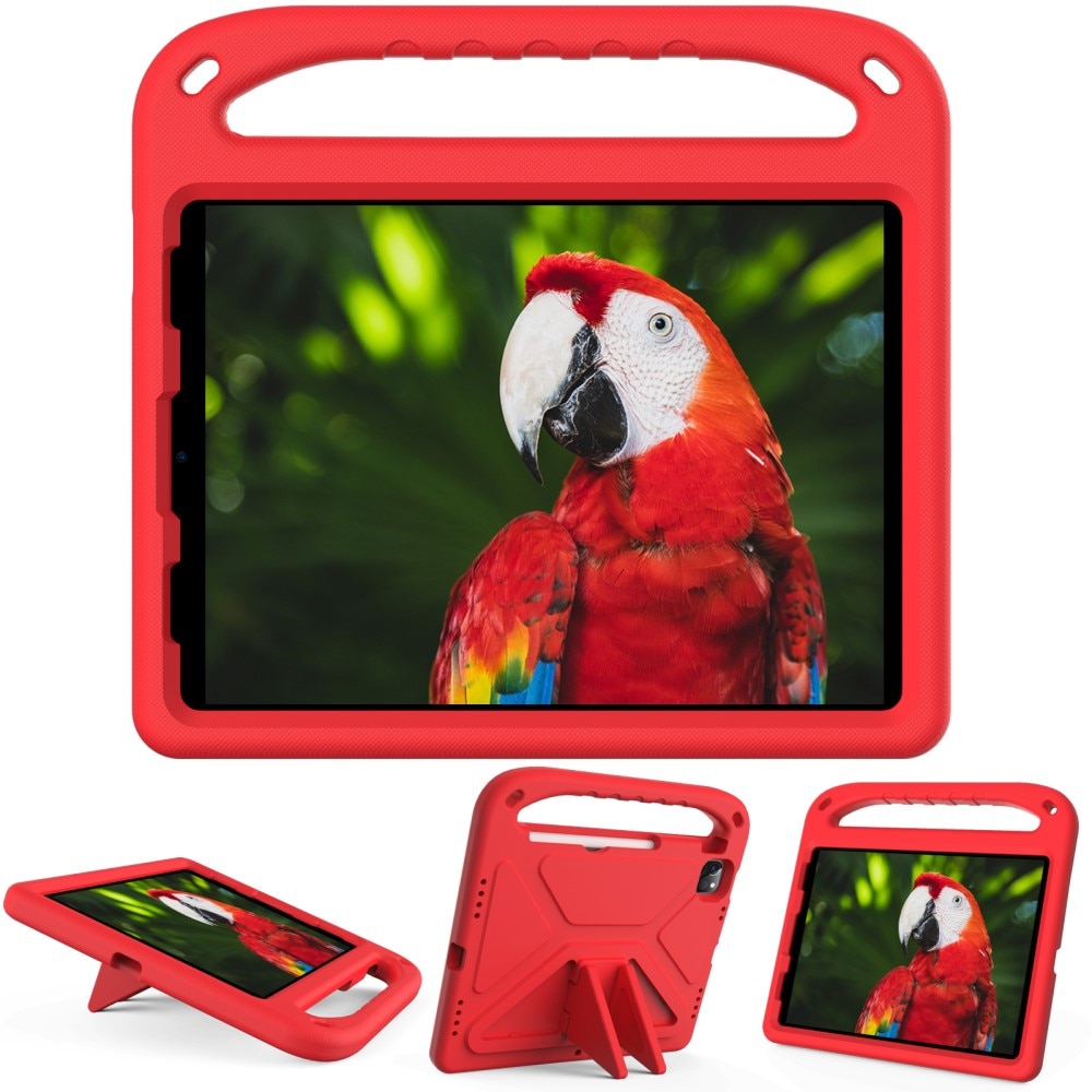 Coque EVA avec poignée pour enfants pour iPad Pro 11 4th Gen (2022), rouge