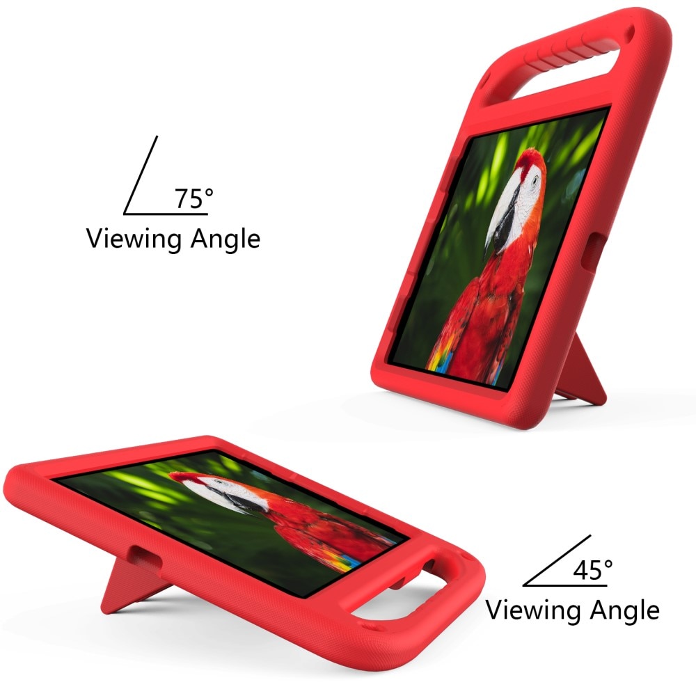 Coque EVA avec poignée pour enfants pour iPad Air 10.9 5th Gen (2022), rouge