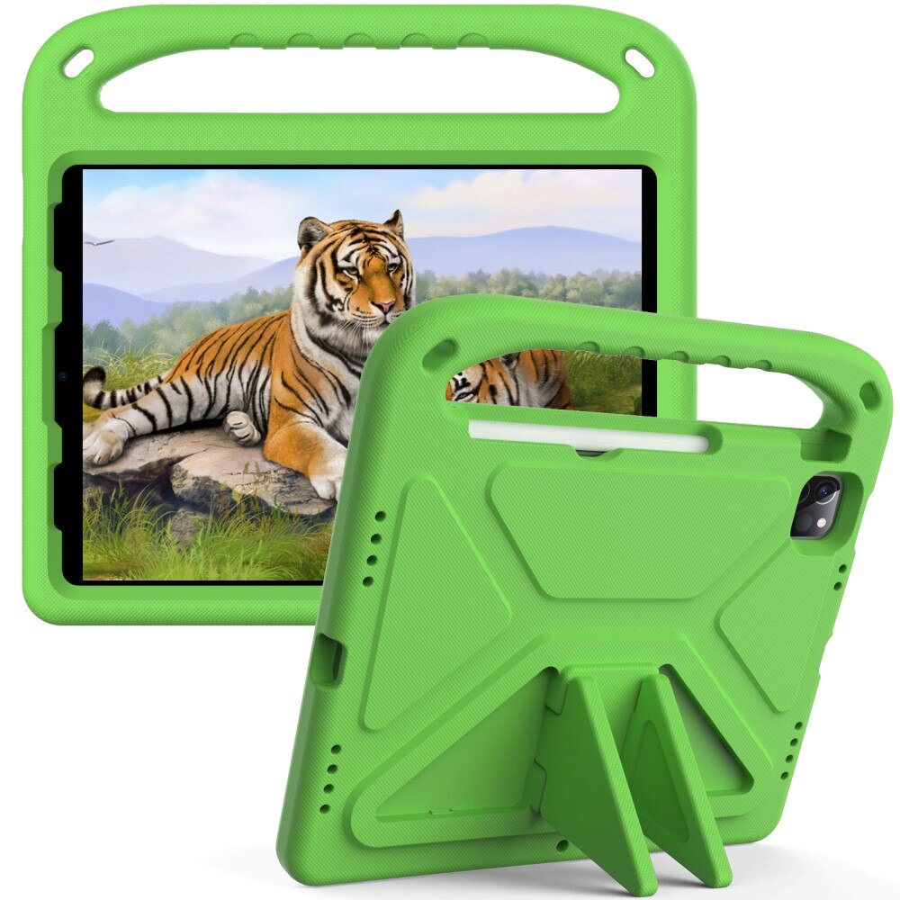 Coque EVA avec poignée pour enfants pour Apple iPad Pro 11 3rd Gen (2021), Vert
