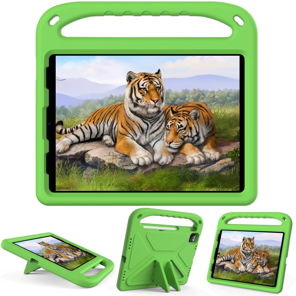 Coque EVA avec poignée pour enfants pour iPad Air 10.9 5th Gen (2022), vert