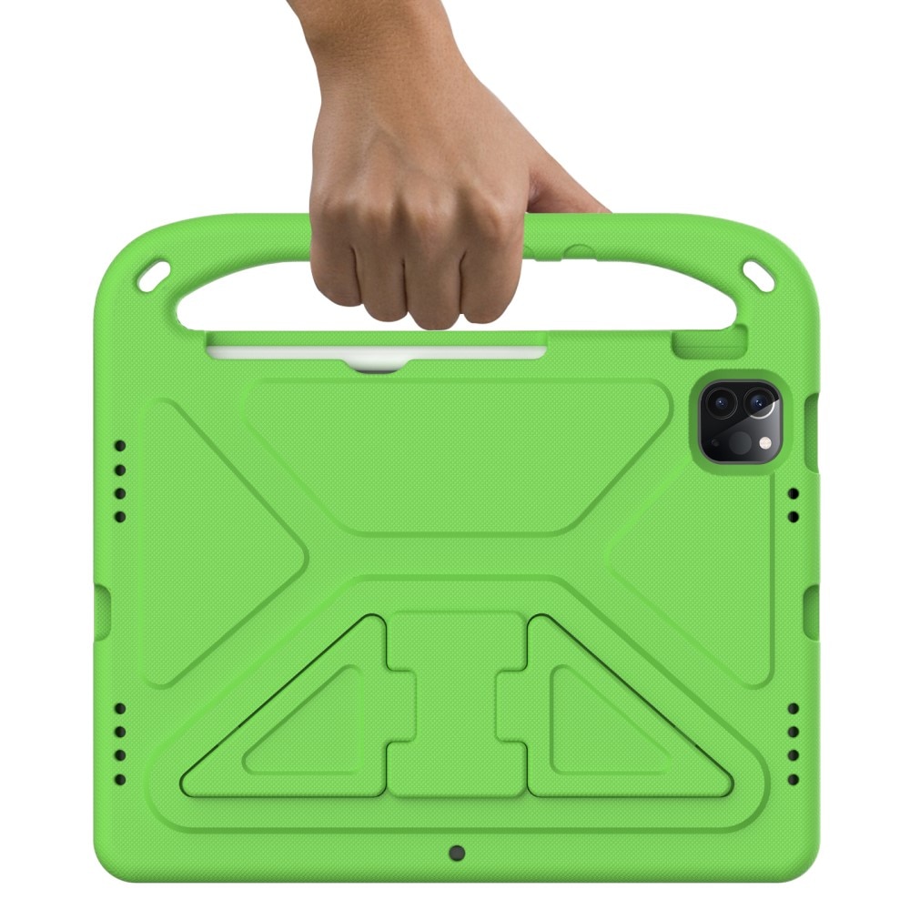 Coque EVA avec poignée pour enfants pour iPad Air 10.9 5th Gen (2022), vert