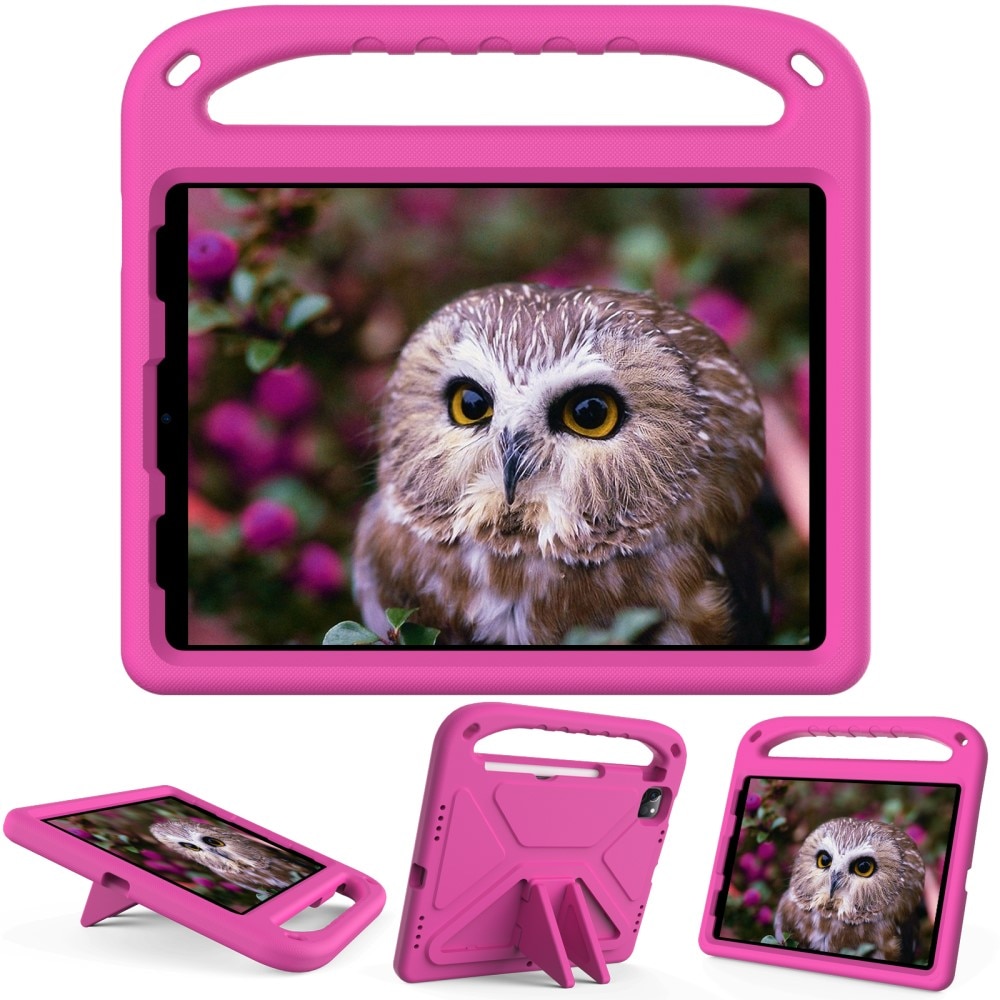 Coque EVA avec poignée pour enfants pour iPad Air 10.9 5th Gen (2022), rose