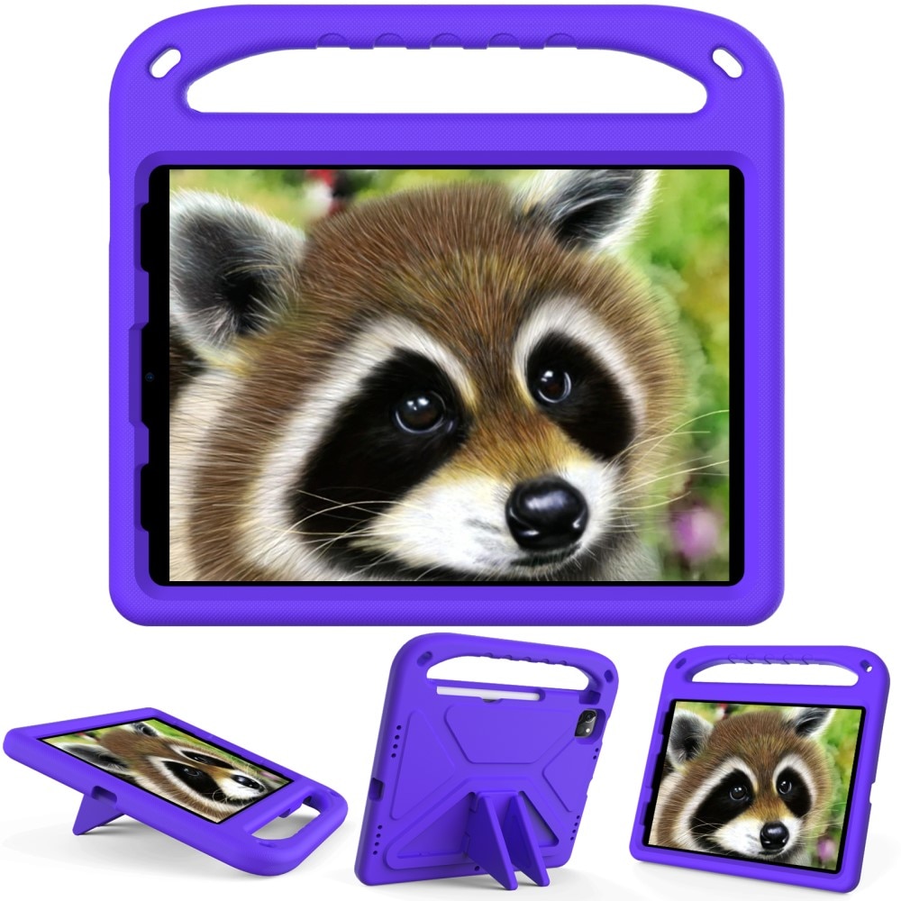 Coque EVA avec poignée pour enfants pour iPad Pro 11 4th Gen (2022), violet